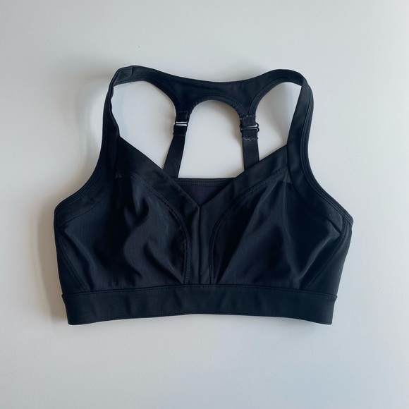 Fabletics black mesh sports bra size xs/s - Picture 1 of 2